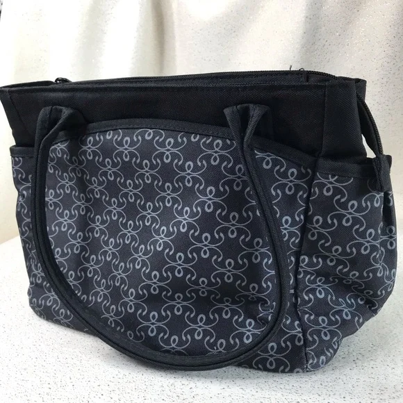 The First Years Baby Tote Bag Black Small - Picture 2 of 11